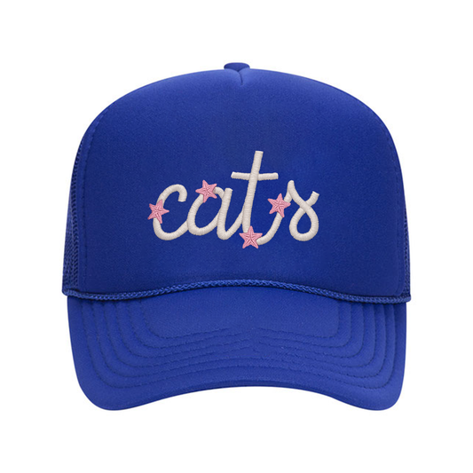 All Star Embroidered Trucker Hat