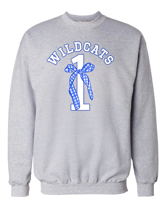 No. 1 Wildcats Crewneck
