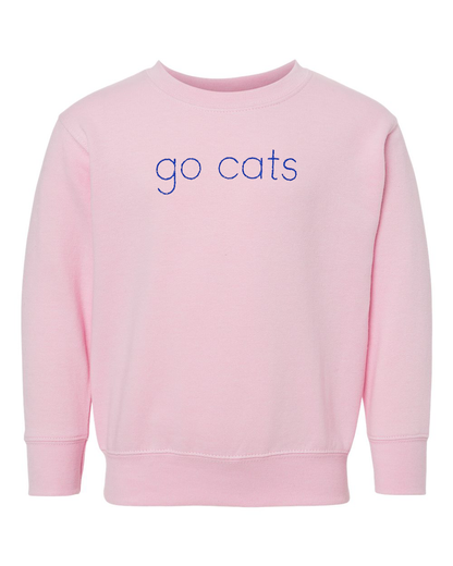 Go Cats Toddler Crewneck